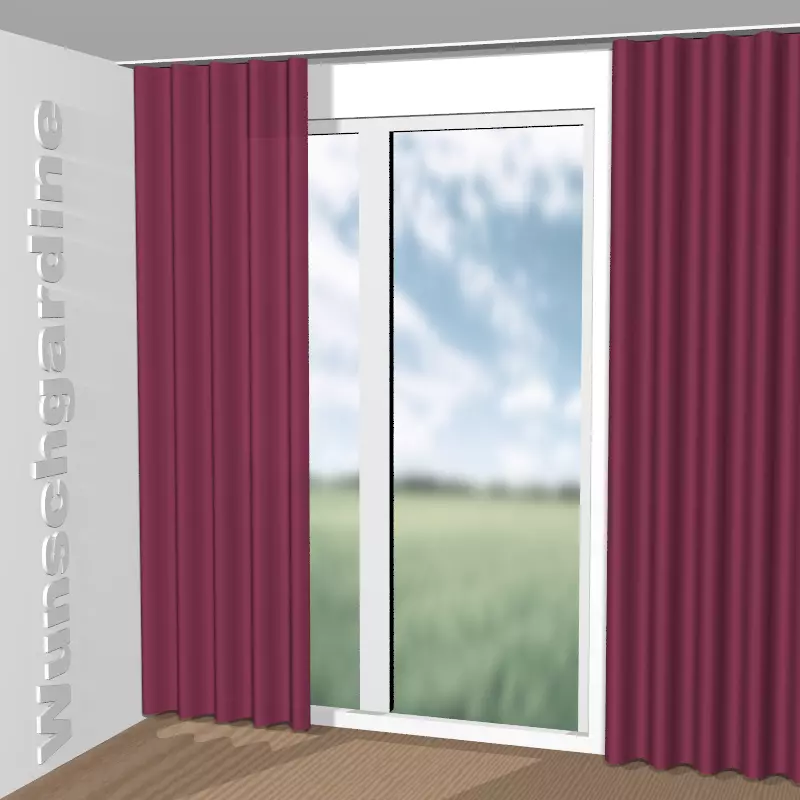 Wellenvorhang aus Night Fr 8-8033-061