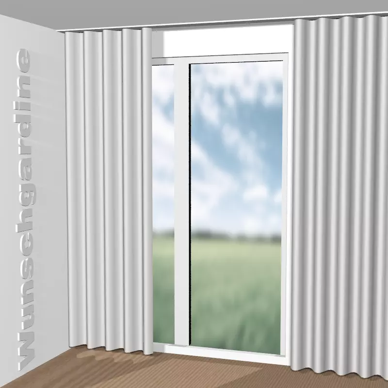 Wellenvorhang aus Night Light JA6053-071