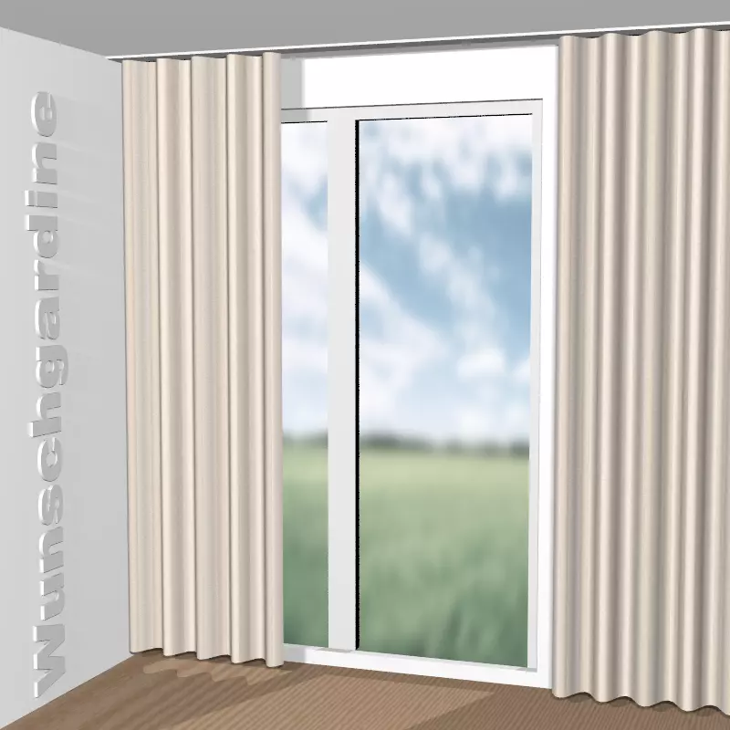 Wellenvorhang aus Nightline Fr 8-8034-071