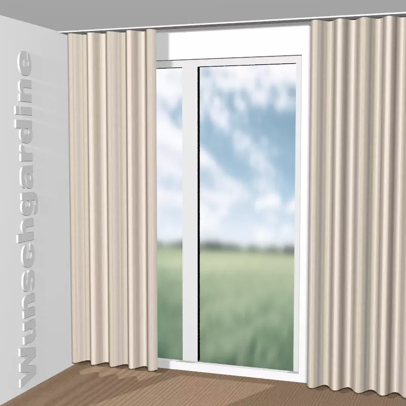 Wellenvorhang aus Nightline Fr 8-8034-072