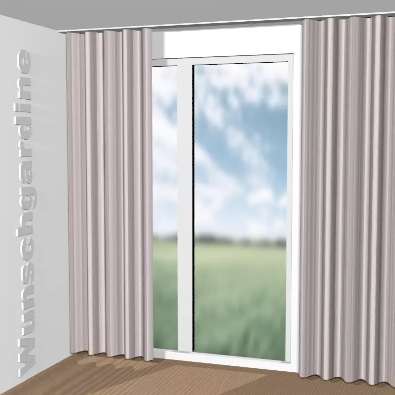 Wellenvorhang aus Nightline Fr 8-8034-091