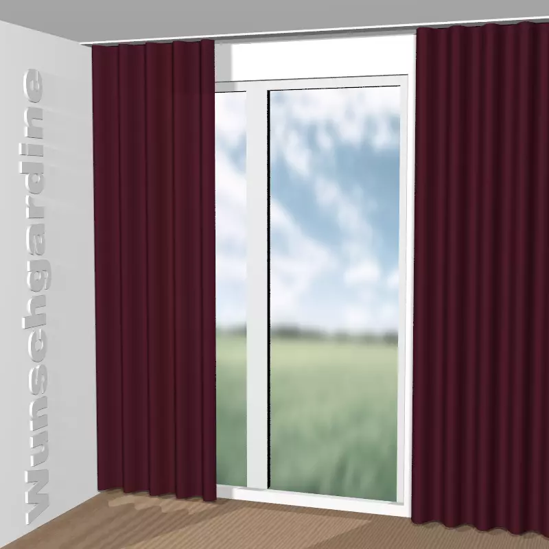 Wellenvorhang aus Noblesse JA3012-066