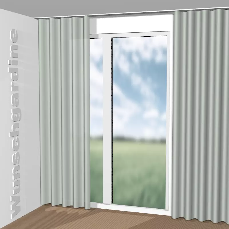 Wellenvorhang aus Noblesse JA3012-080