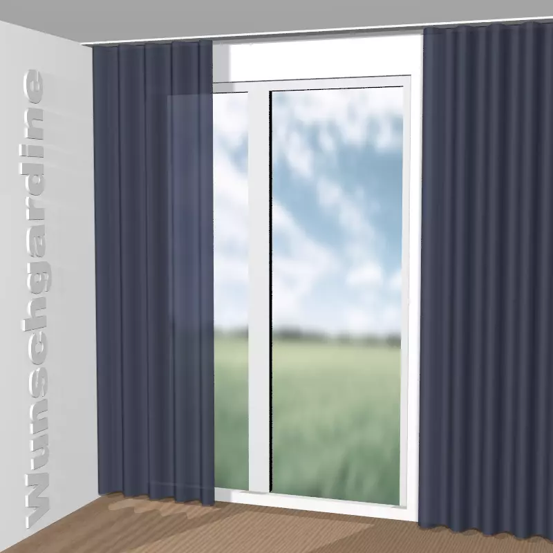 Wellenvorhang aus Novelist CA1563/053