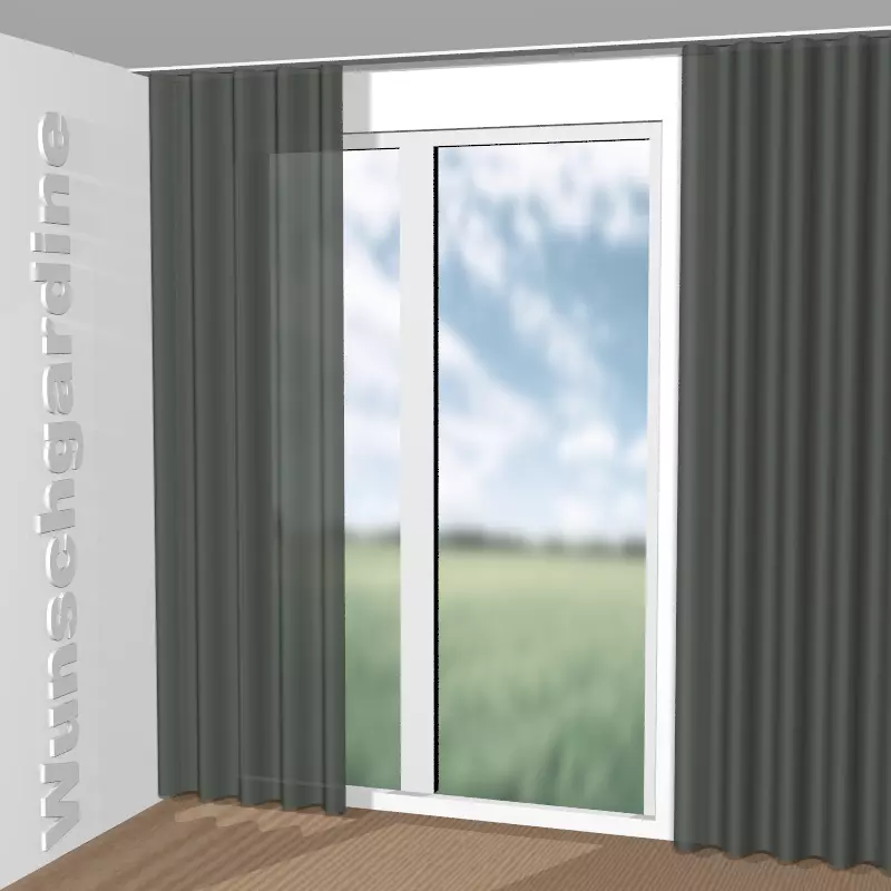 Wellenvorhang aus Novelist CA1563/086