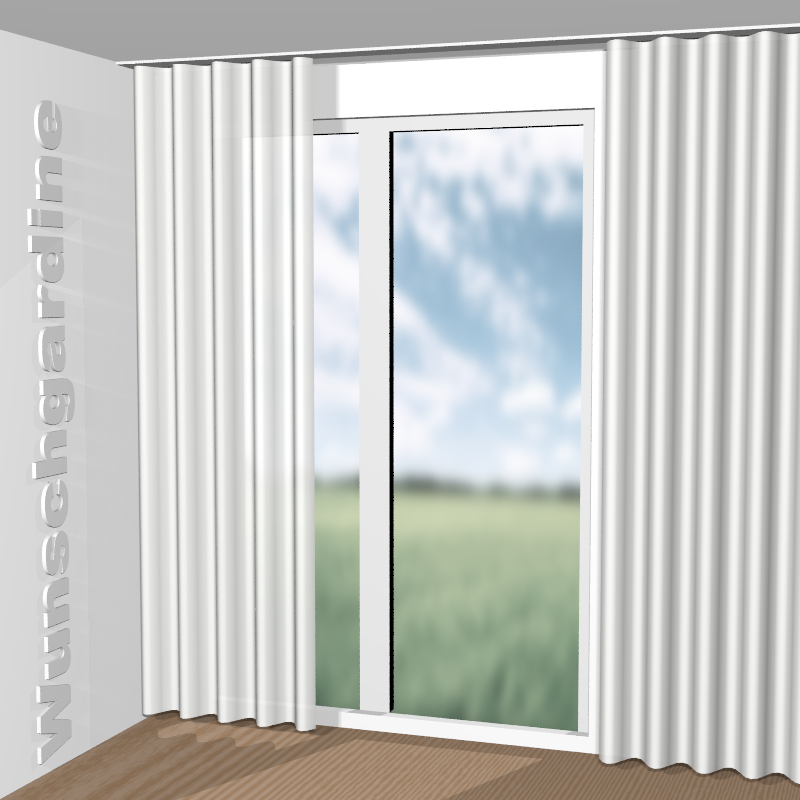 Wellenvorhang aus Nuri 11049-990