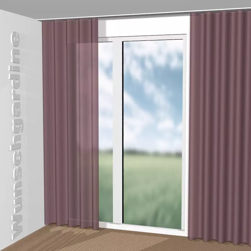 Wellenvorhang aus Opal 8-4989-010