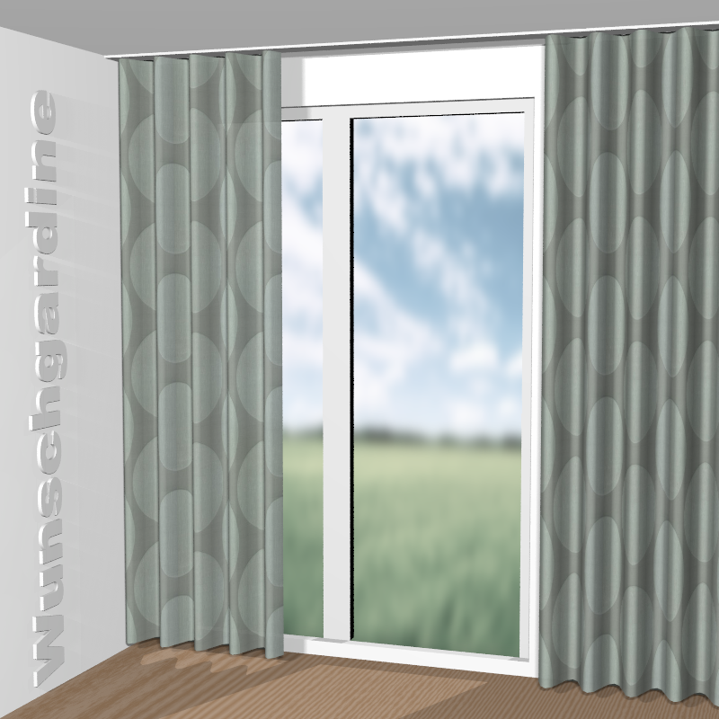 Wellenvorhang aus Overture CH3324/080