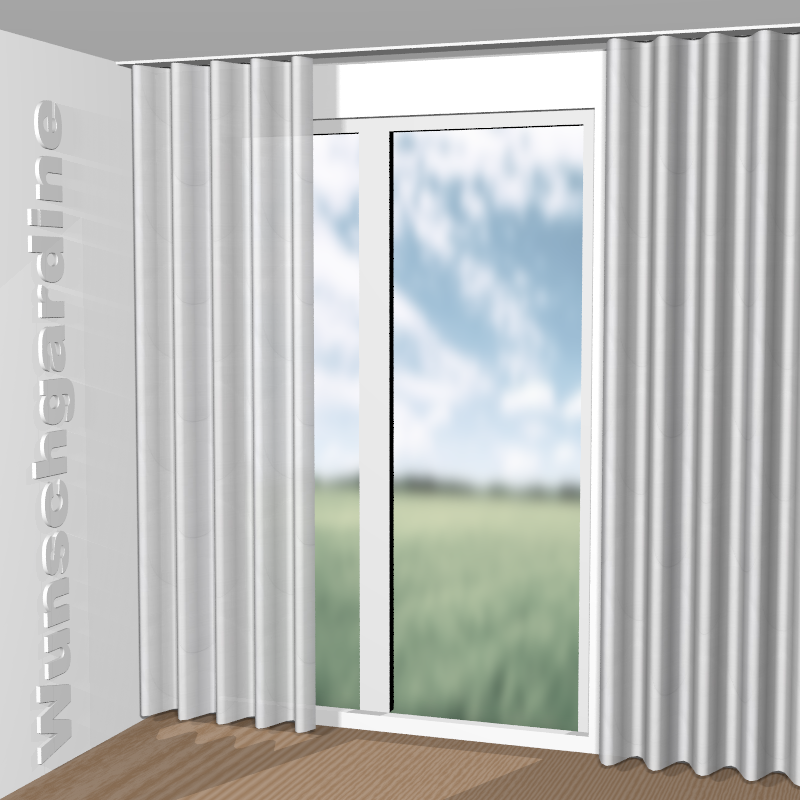 Wellenvorhang aus Overture CH3324/090