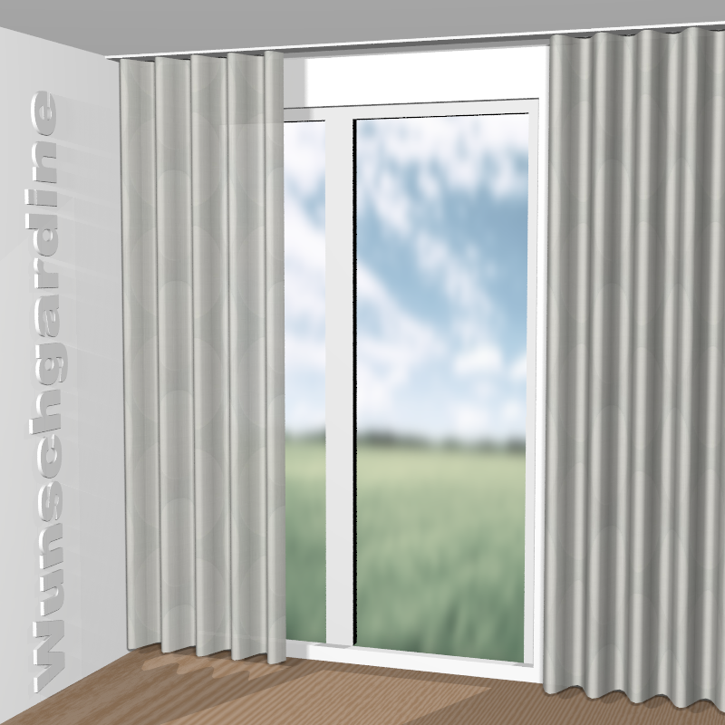 Wellenvorhang aus Overture CH3324/091