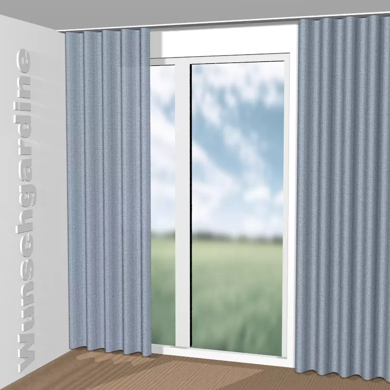 Wellenvorhang aus Pastille 9-2454-053