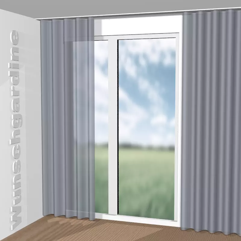 Wellenvorhang aus Patty JA6022-050