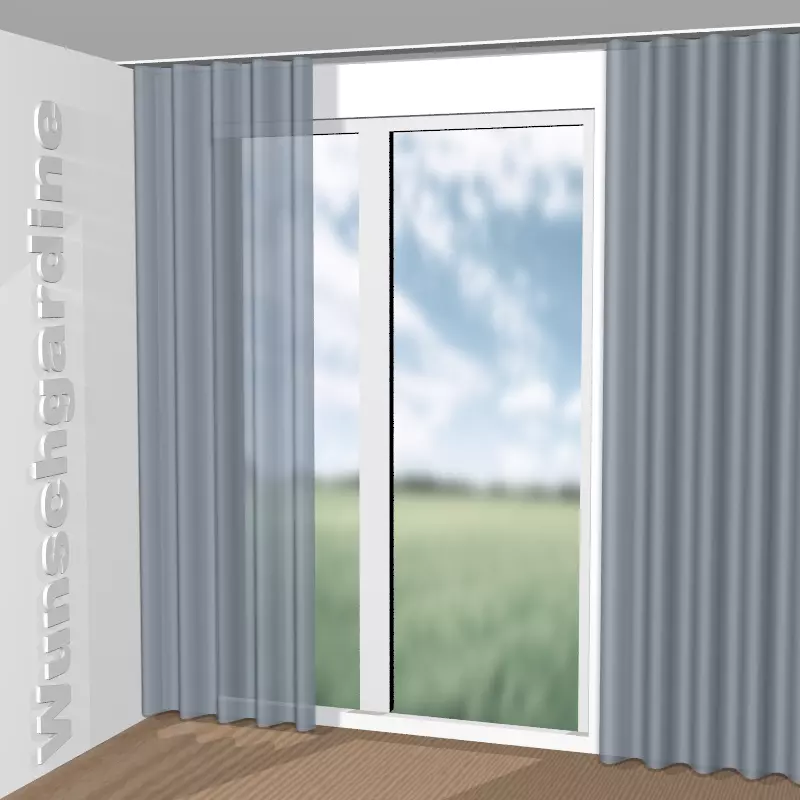 Wellenvorhang aus Pavone JA6119-051