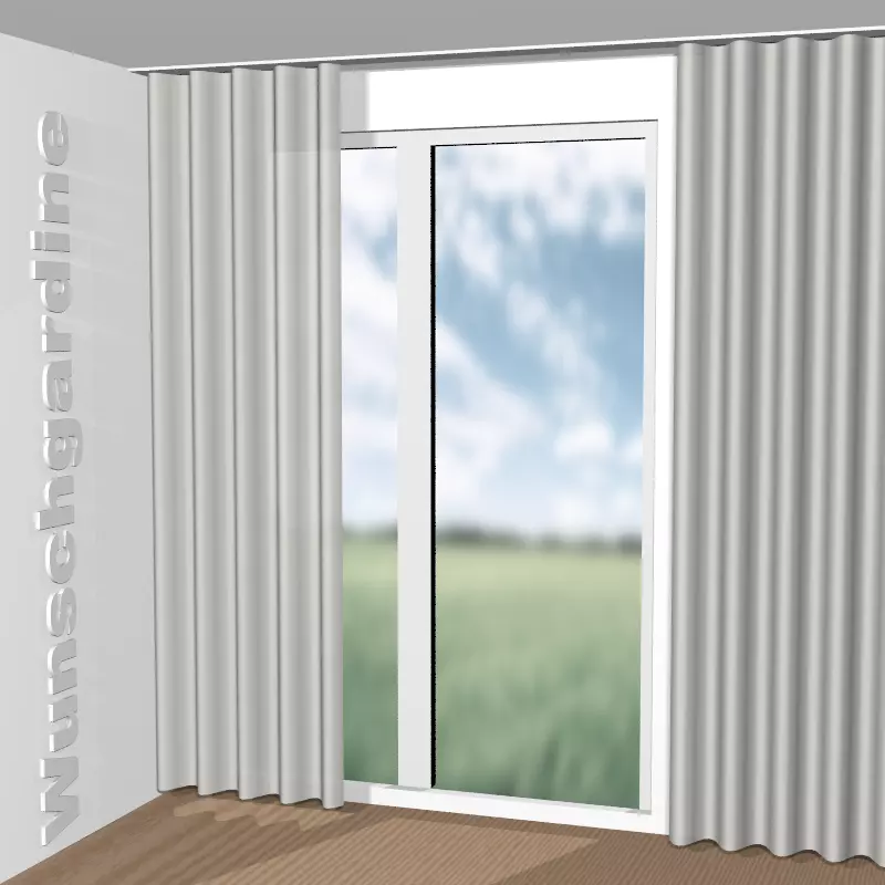 Wellenvorhang aus Piazzetta 9-6013-070