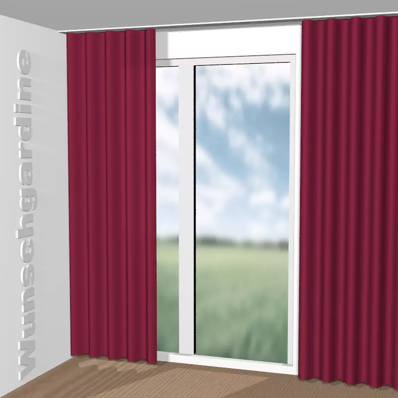 Wellenvorhang aus Pino 8-3163-012