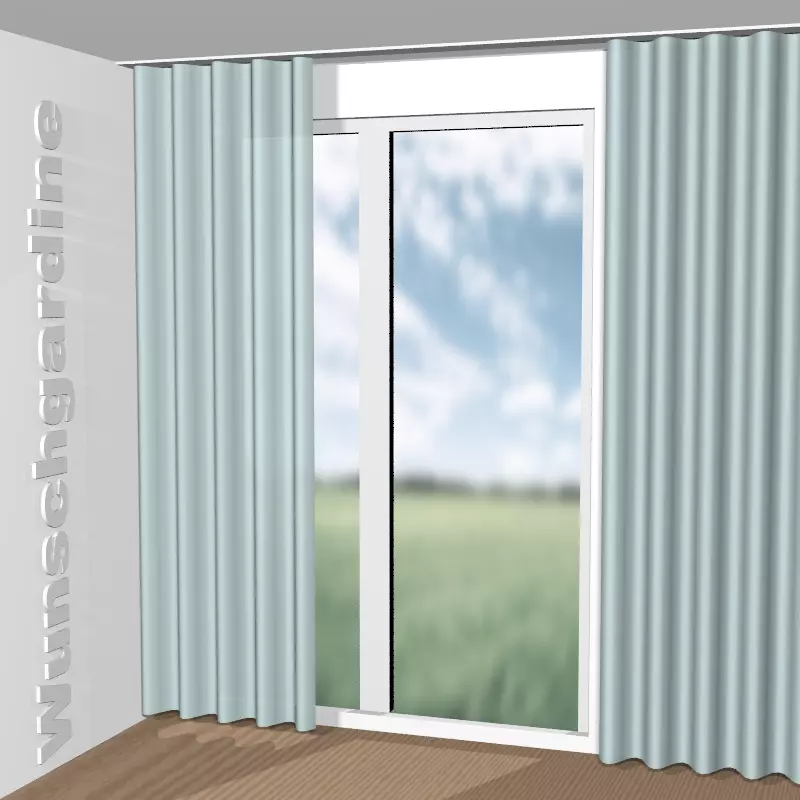 Wellenvorhang aus Pino 8-3163-081