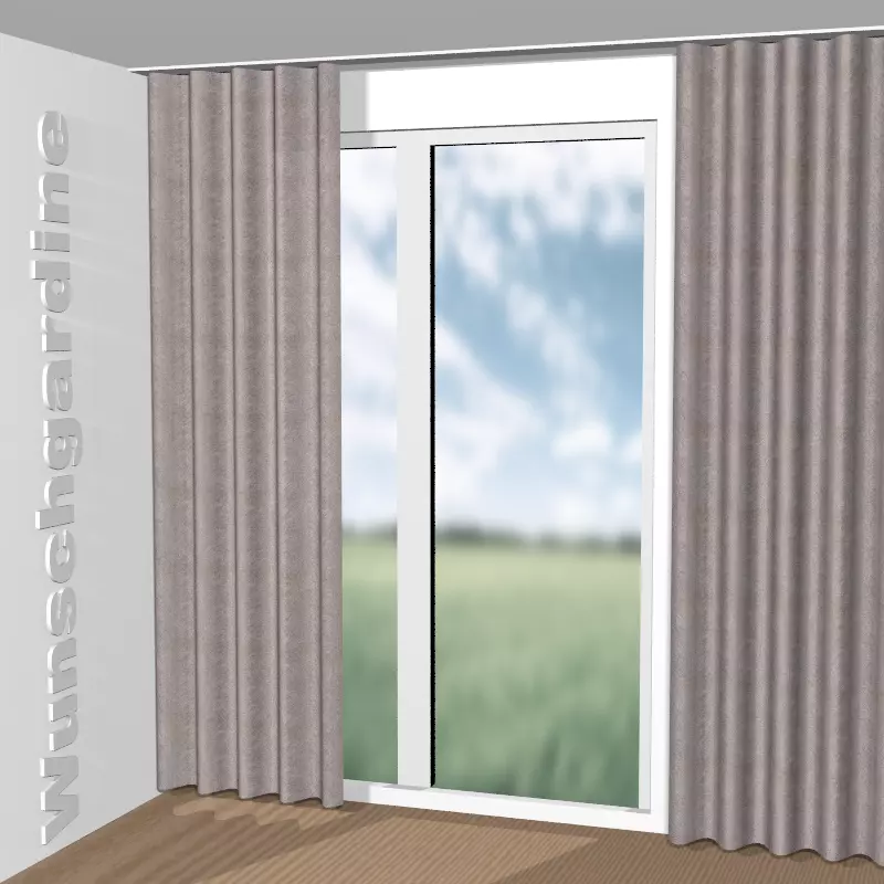 Wellenvorhang aus Pistoia Velvet Reloaded CA1292/025