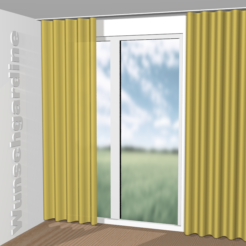 Wellenvorhang aus Pure Passion CH3332/040