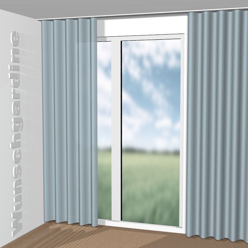 Wellenvorhang aus Pure Passion CH3332/050