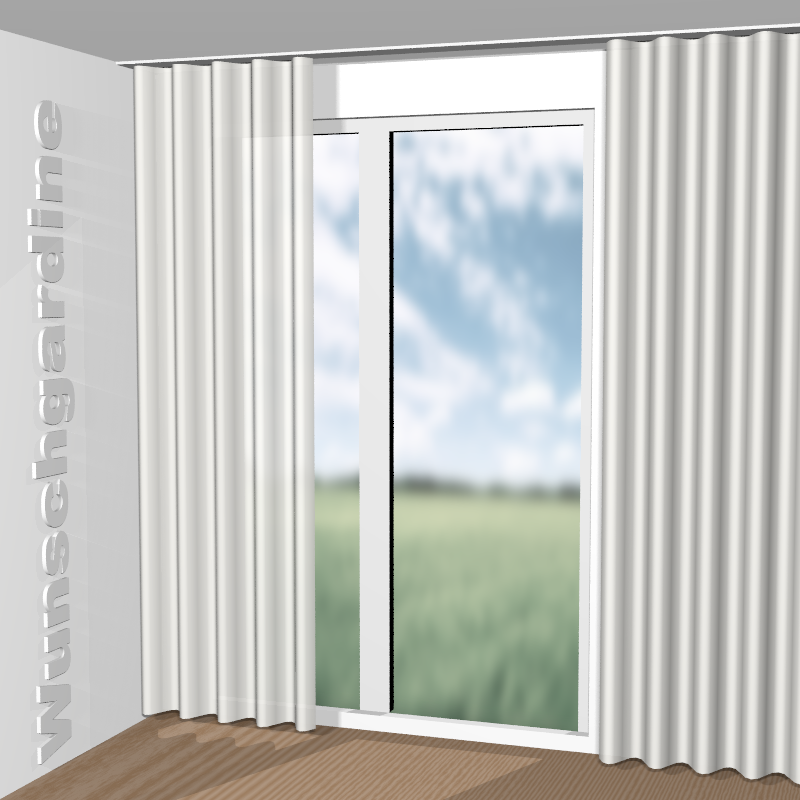 Wellenvorhang aus Pure Passion CH3332/070