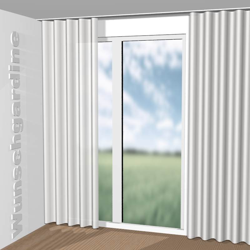 Wellenvorhang aus Pure Passion CH3332/090