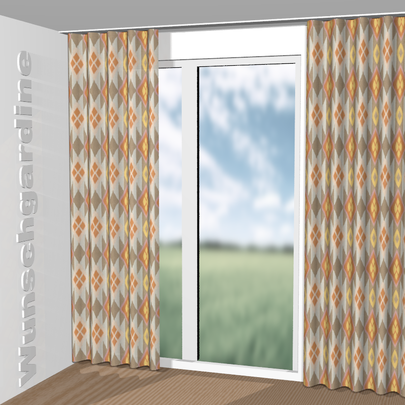 Wellenvorhang aus Red Carpet CH3309/040