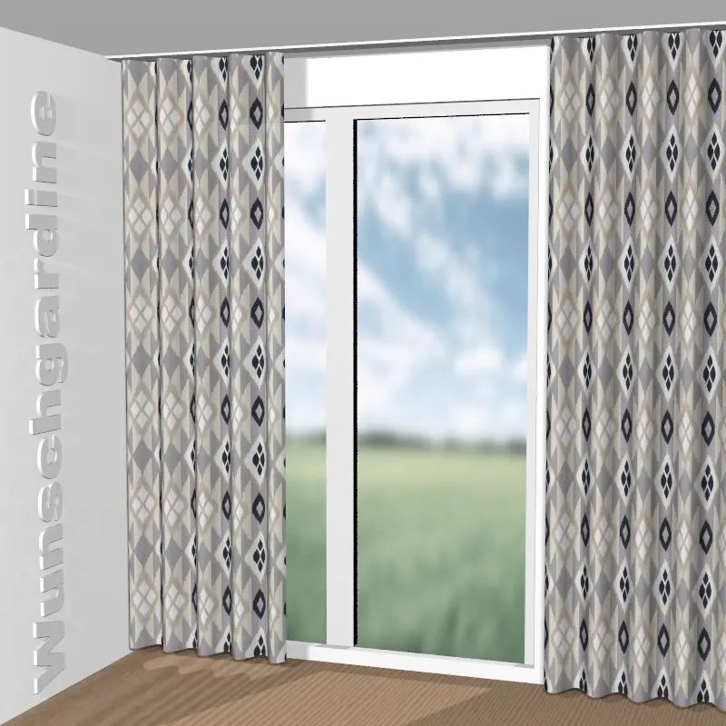 Wellenvorhang aus Red Carpet CH3309/091