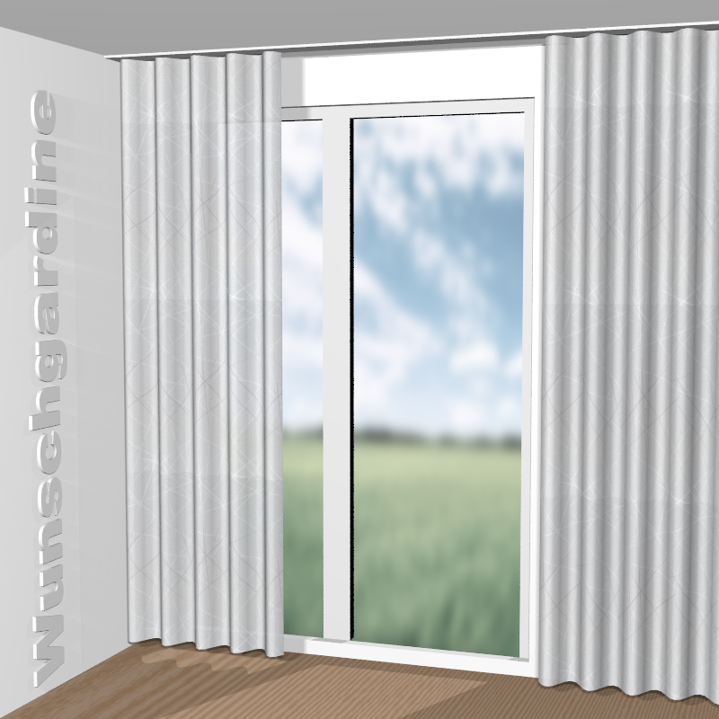 Wellenvorhang aus Reflection GS1025-091