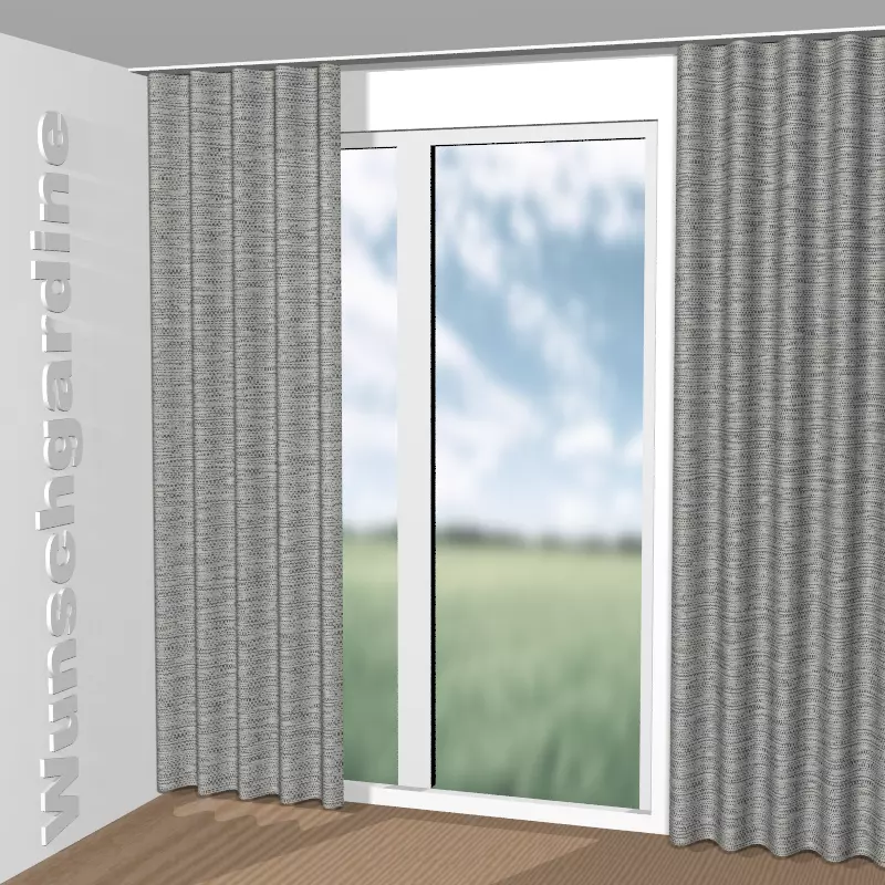 Wellenvorhang aus Reflex recycle-15