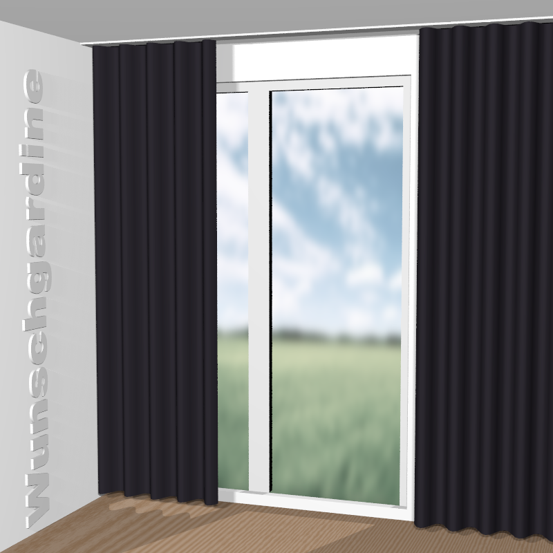 Wellenvorhang aus Rockin`Star CH3218/099