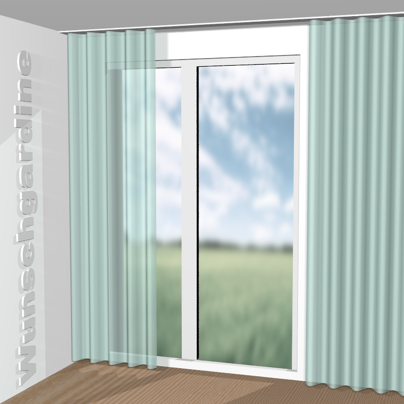 Wellenvorhang aus Royal Station CH3305/050