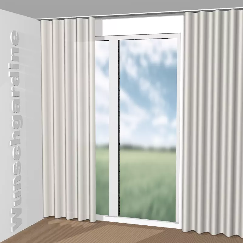 Wellenvorhang aus Sahara 8-3164-071