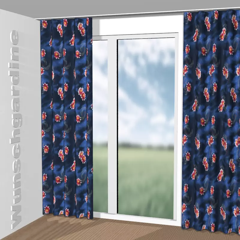 Wellenvorhang aus Sanchi 1-8907-050