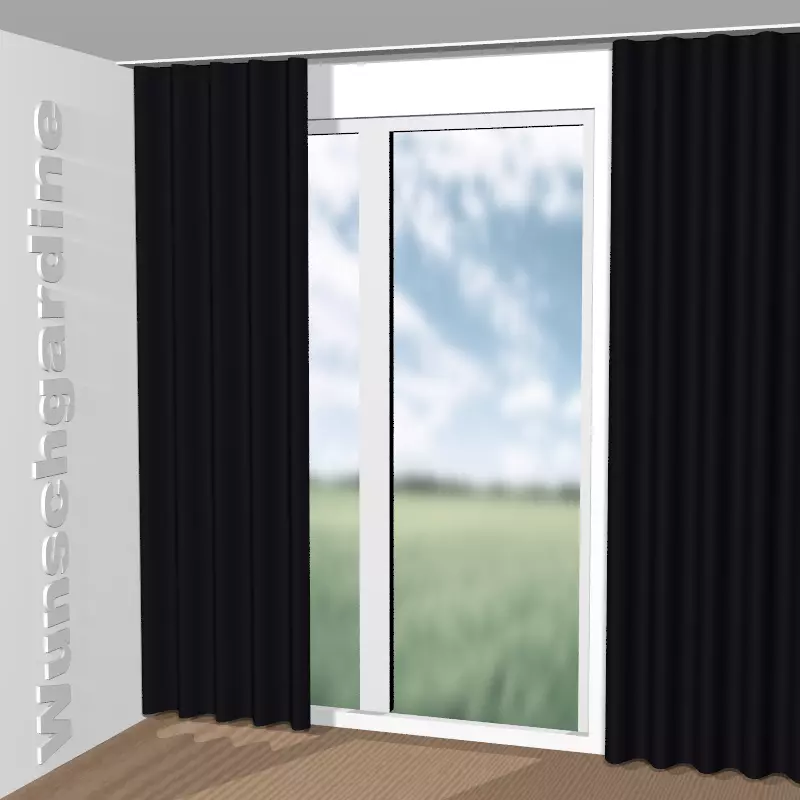 Wellenvorhang aus Satori CH2956/099