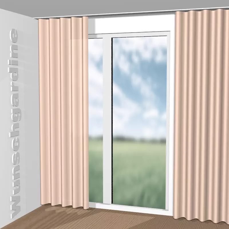 Wellenvorhang aus Serenity CH3025/060