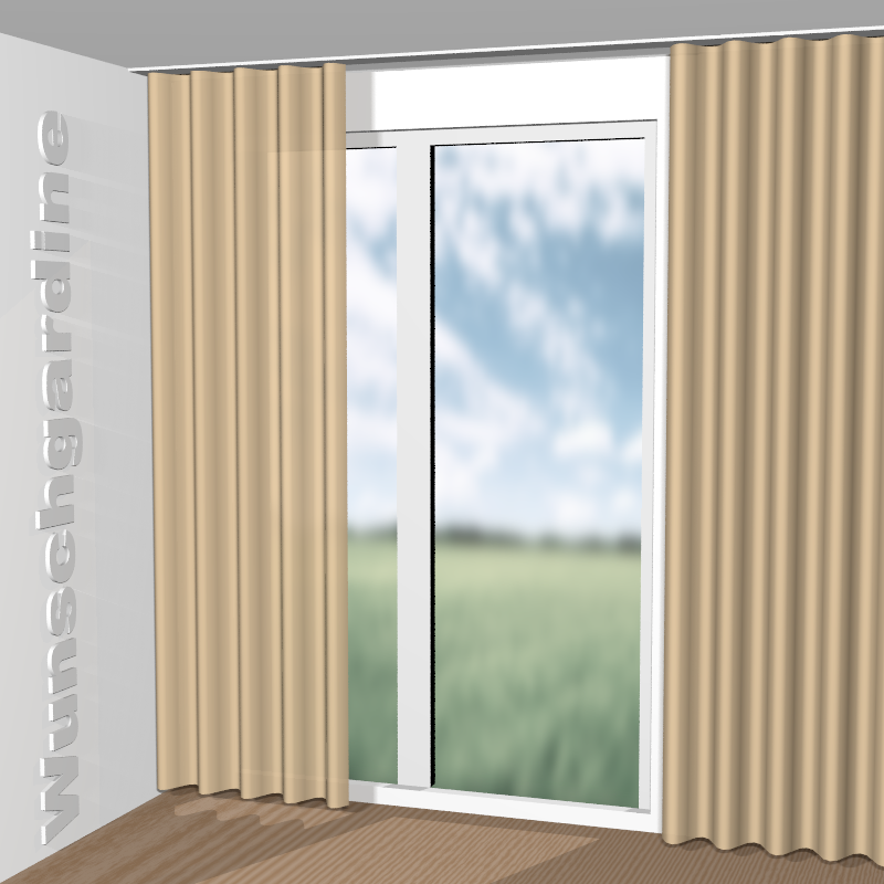 Wellenvorhang aus Serra RE 21306-881