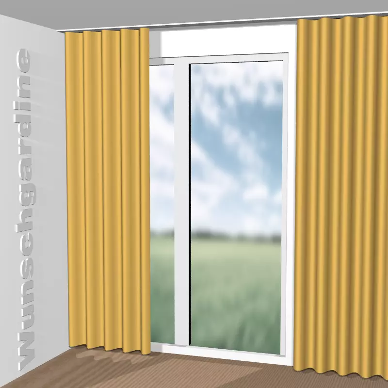 Wellenvorhang aus Shady 1-6707-040