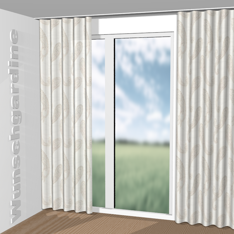 Wellenvorhang aus Shalima JA7169-070