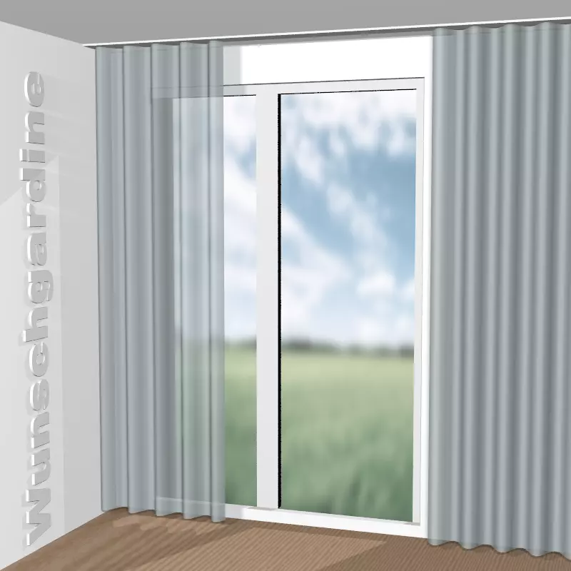 Wellenvorhang aus Silent Sky CA1721/050