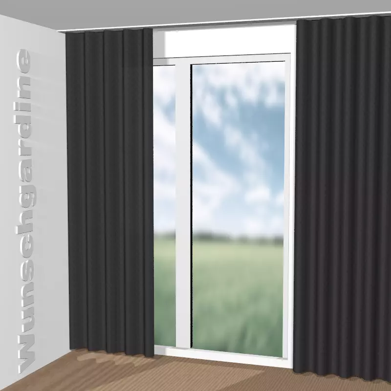 Wellenvorhang aus Silent Volume JA6152-099