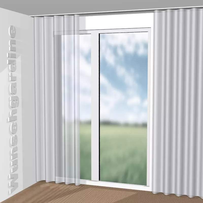 Wellenvorhang aus Skywalk CA1649/090