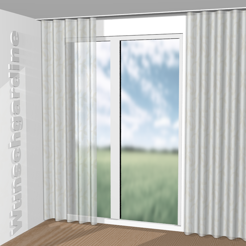 Wellenvorhang aus Sonja GS4089-071