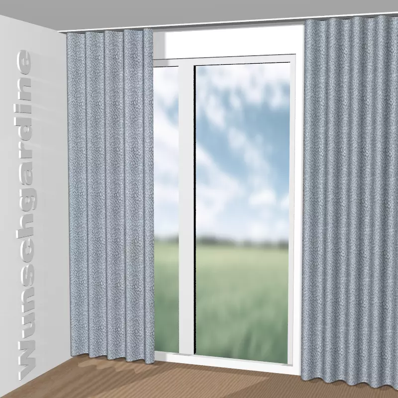 Wellenvorhang aus Splendido 1-4173-080