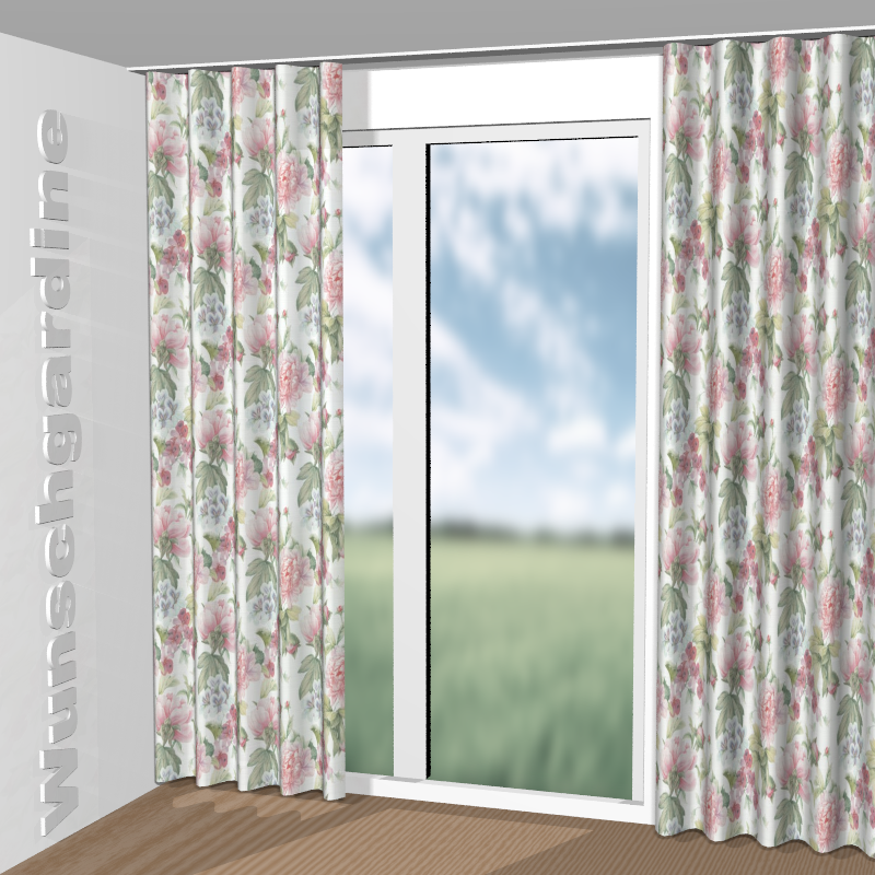 Wellenvorhang aus Springtime JA8091-060