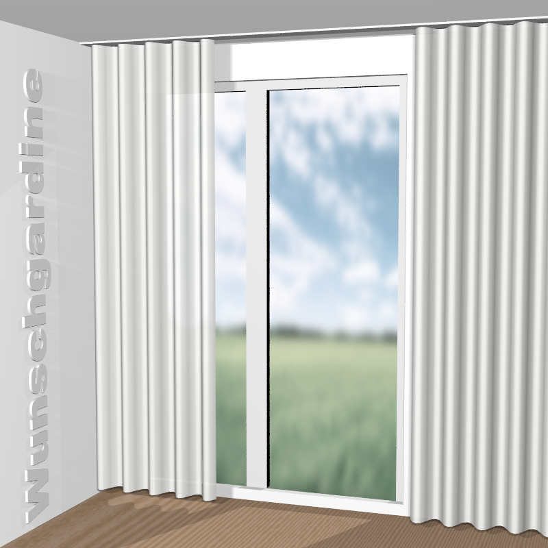 Wellenvorhang aus Starlight JA7164-070