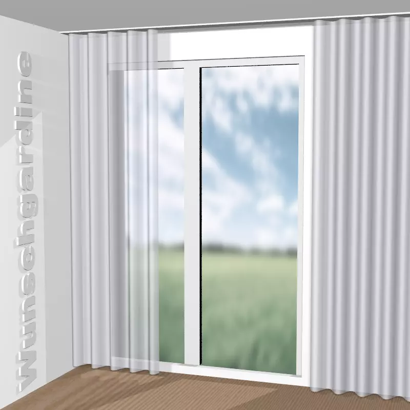 Wellenvorhang aus Stazzano CE5116/090