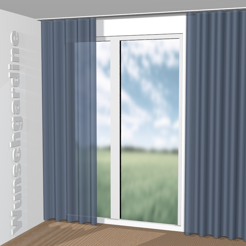 Wellenvorhang aus Style Eco JA3022-052