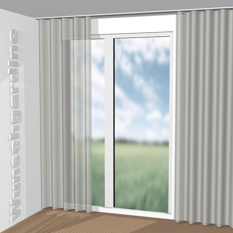 Wellenvorhang aus Style Eco JA3022-070