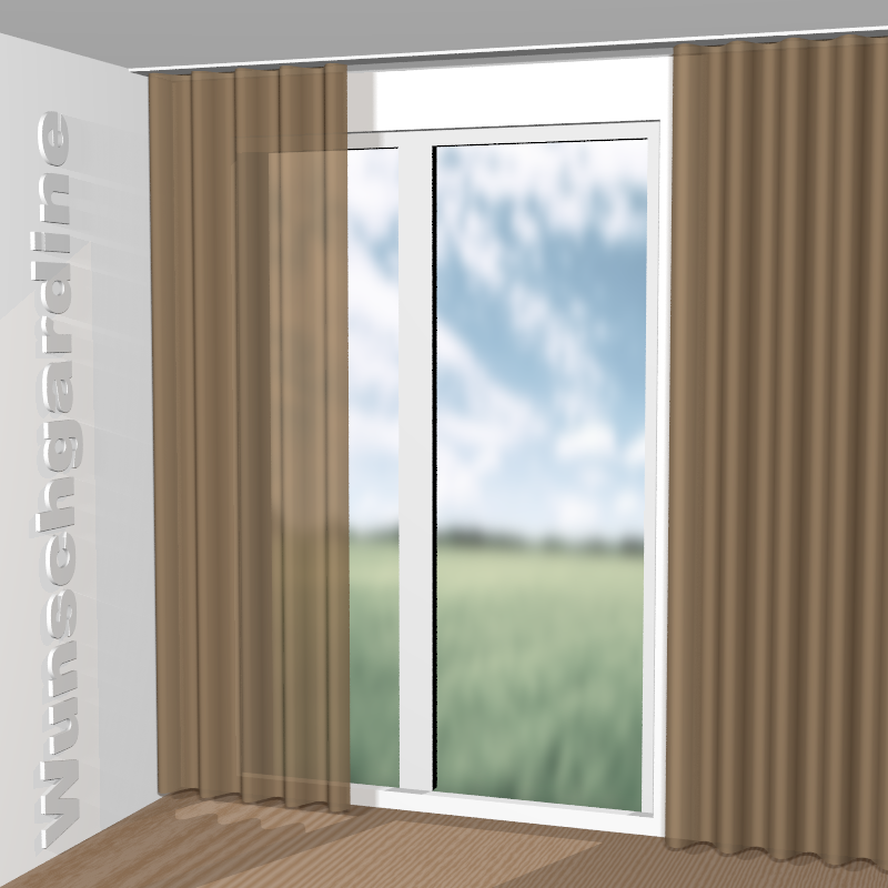 Wellenvorhang aus Style Eco JA3022-074