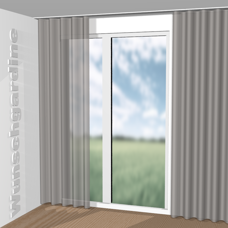 Wellenvorhang aus Style Eco JA3022-091
